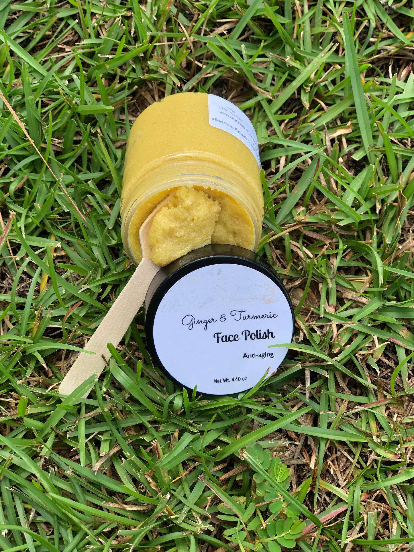 Ginger & Turmeric face polish